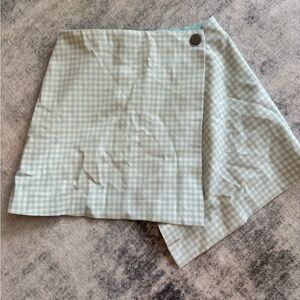 Alice + Olivia Light Blue Asymmetrical Skirt — Size 2